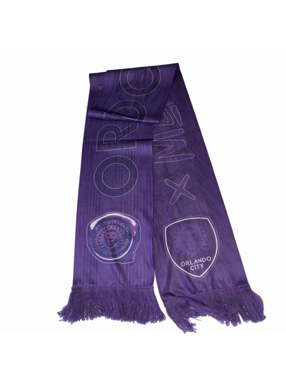 Orlando City Soccer Lightweight Fan Scarf One Size Purple